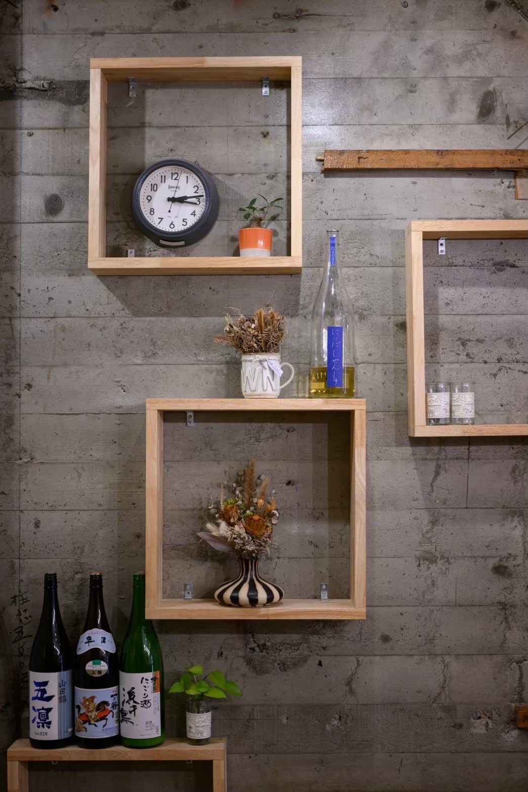 カウンター席の風景